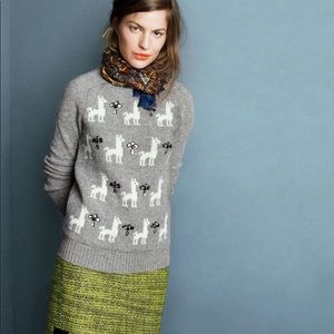 J. Crew Llama/Alpaca Sweater